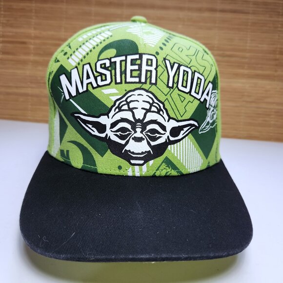 Star Wars Yoda Youth Baseball Cap Hat Master Yoda Size 8-16 - Picture 1 of 9